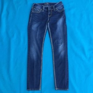 Suki skinny jean silver brand